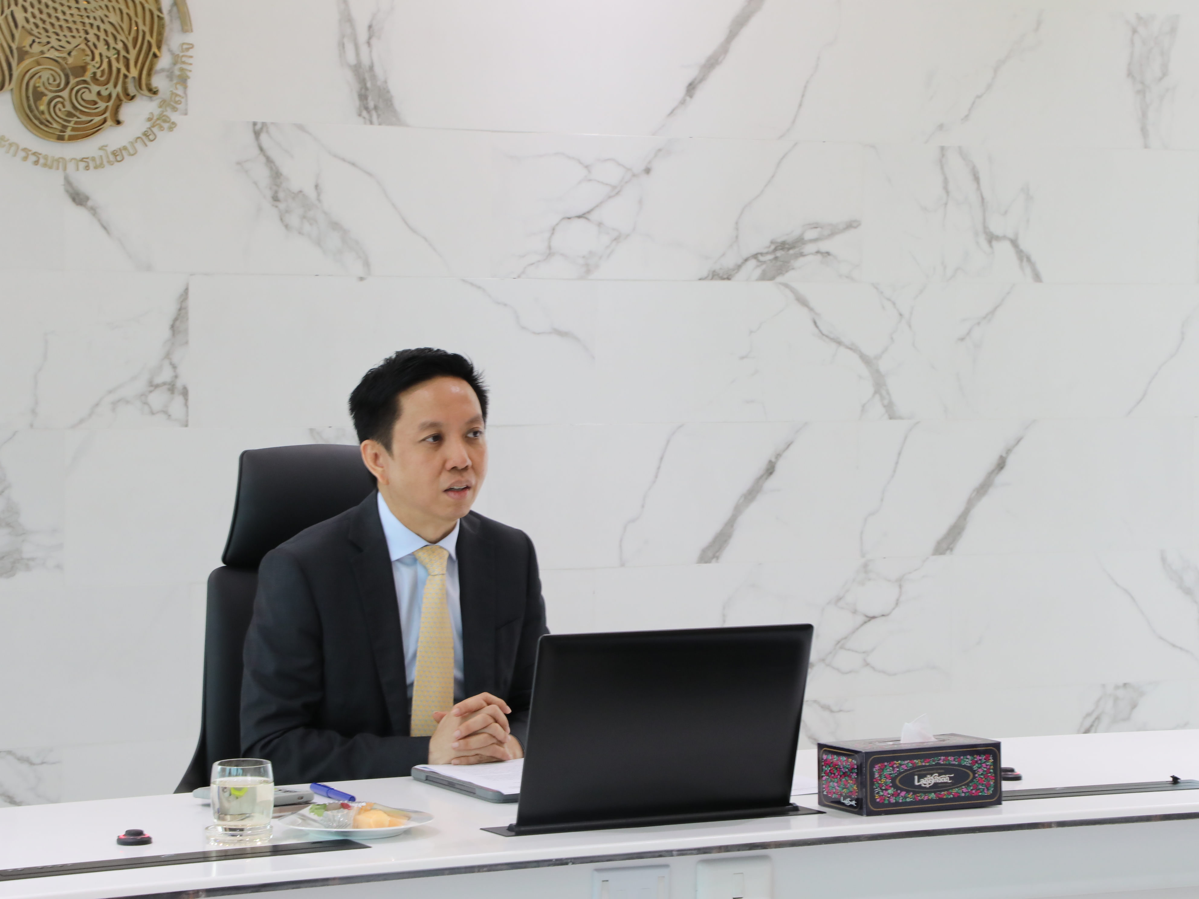 สถาบันส่งเสริมการบริหารกิจการบ้านเมืองที่ดี สำนักงาน ก.พ.ร. นำ นปร. รุ่นที่ 17 ศึกษาดูงานและรับฟังนโยบายการบริหารงานตามภารกิจของสำนักงานคณะกรรมการนโยบายรัฐวิสาหกิจ