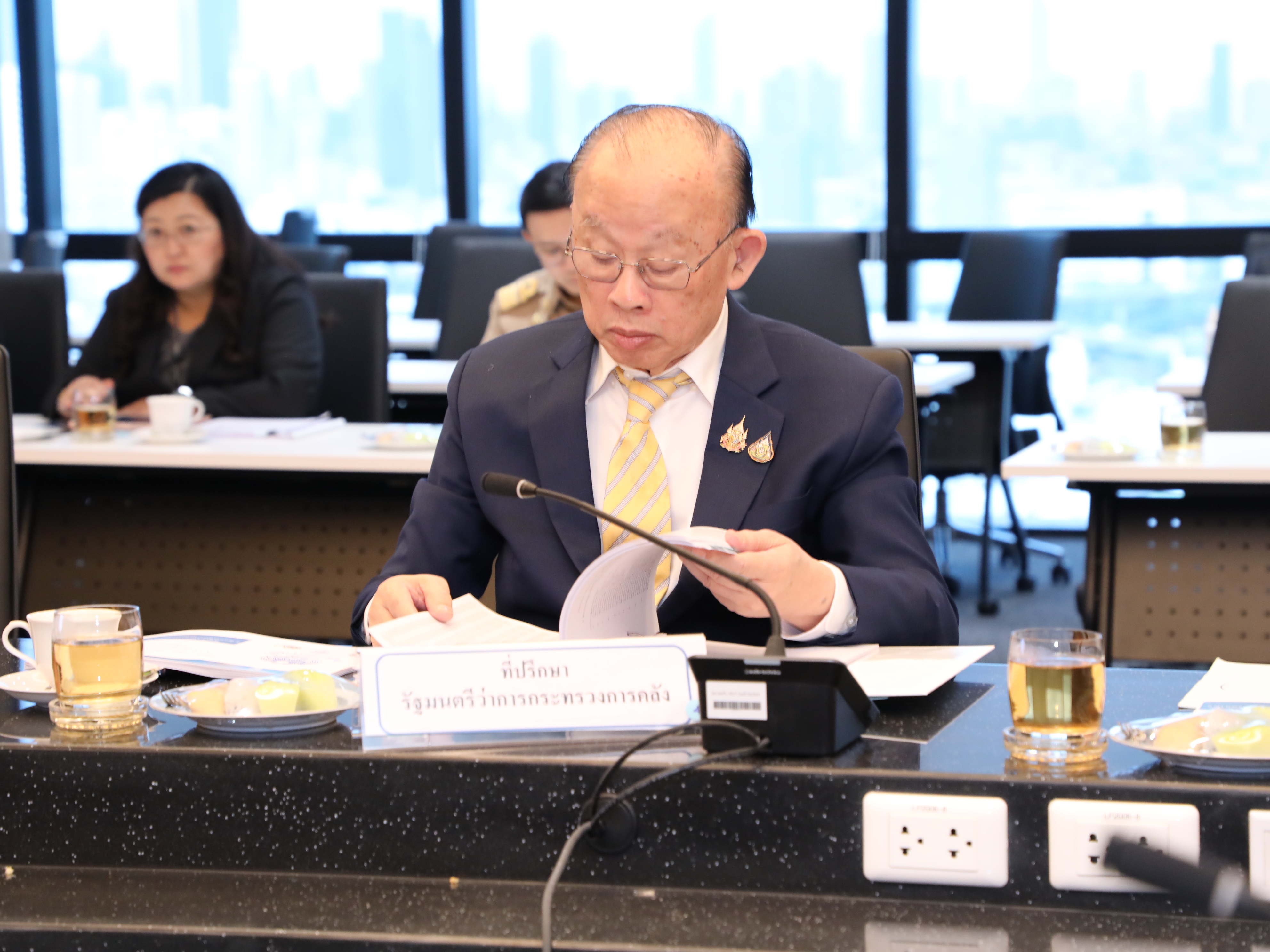 นายพิชัย ชุณหวชิร รองนายกรัฐมนตรีและรัฐมนตรีว่าการกระทรวงการคลัง เป็นประธานในการประชุมคณะกรรมการติดตามเร่งรัดการเบิกจ่ายงบประมาณและการใช้จ่ายภาครัฐ (คณะกรรมการฯ) ครั้งที่ 1/2568