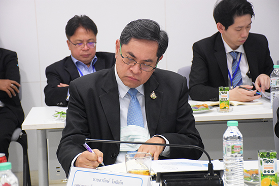 รัฐมนตรีว่าการกระทรวงการคลังพร้อมคณะเข้าตรวจเยี่ยม สคร.