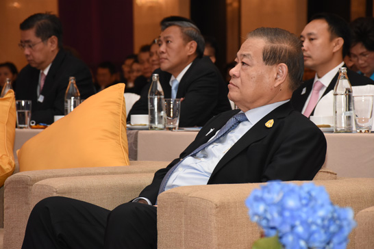บรรยากาศงานสัมมนาเสริมสร้างความรู้และธรรมาภิบาลของรัฐวิสาหกิจ