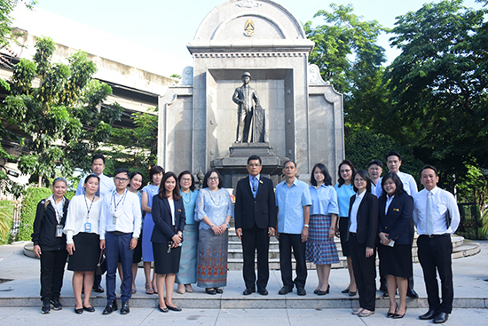 สักการะสิ่งศักดิ์สิทธิ์ประจำกระทรวงการคลัง เนื่องในวันคล้ายวันสถาปนา สคร. ครบรอบ 18 ปี