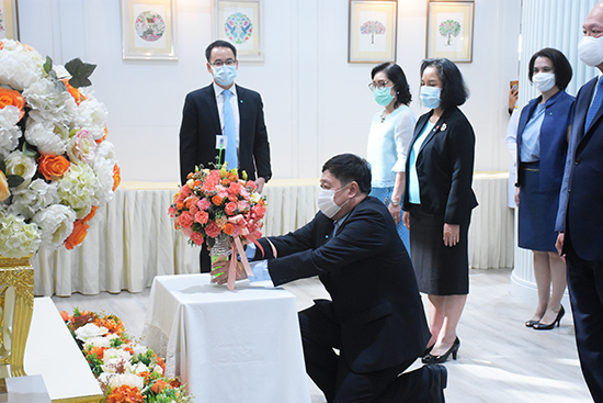 สคร. ร่วมลงนามถวายพระพร สมเด็จพระเจ้าน้องนางเธอ เจ้าฟ้าจุฬาภรณวลัยลักษณ์ฯ