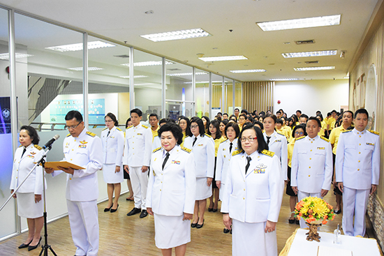 สคร. จัดพิธีถวายสัตย์ปฏิญาณเพื่อเป็นข้าราชการที่ดีและพลังของแผ่นดิน เนื่องในวันเฉลิมพระชนมพรรษาพระบาทสมเด็จพระวชิรเกล้าเจ้าอยู่หัว