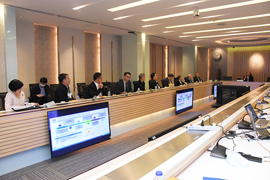 สคร. จัดการประชุมคณะกรรมการตัดสินรางวัลรัฐวิสาหกิจดีเด่น ครั้งที่ 5/2563