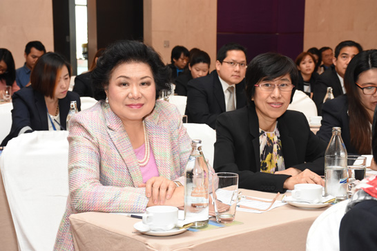 บรรยากาศงานสัมมนาเสริมสร้างความรู้และธรรมาภิบาลของรัฐวิสาหกิจ