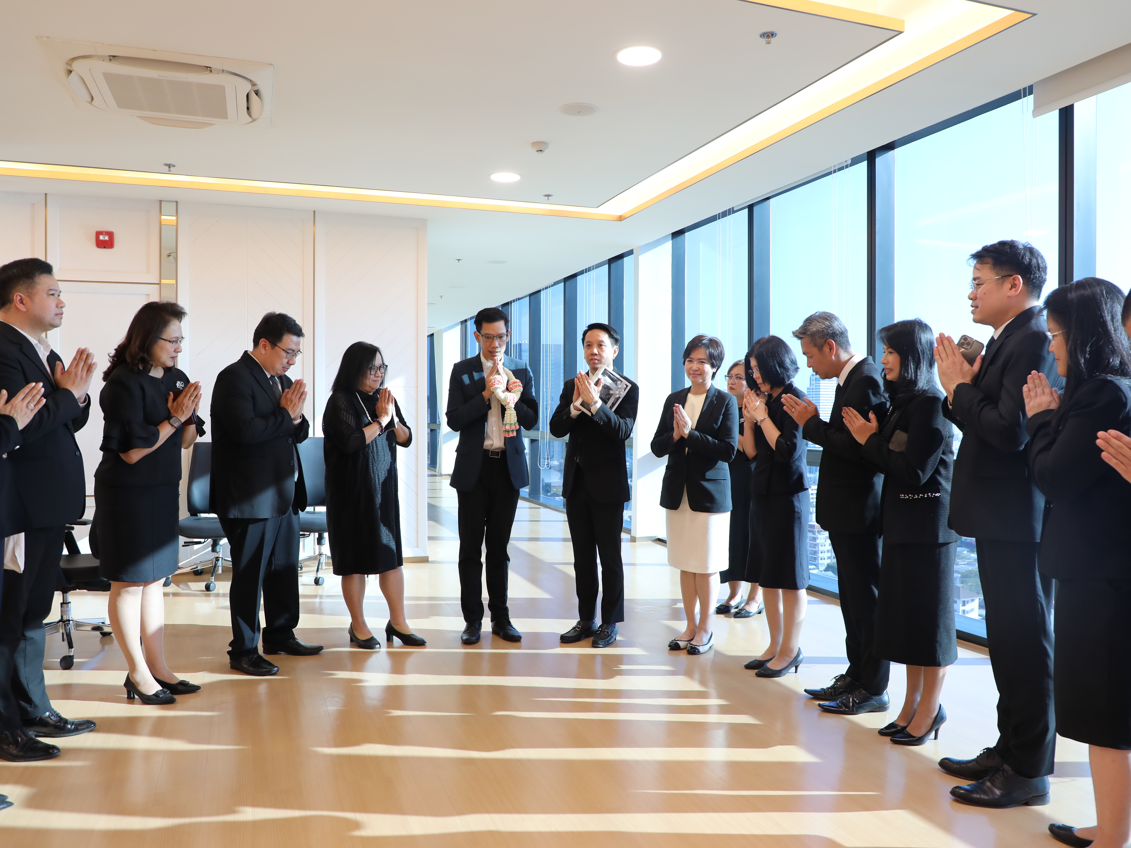 สำนักงานคณะกรรมการนโยบายรัฐวิสาหกิจ ร่วมอวยพรและขอพรปีใหม่ 2569 ผู้บริหารระดับสูงกระทรวงการคลัง