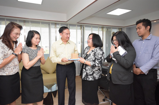 สคร. สวัสดีปีใหม่ 2561 ผู้บริหารระดับสูงกระทรวงการคลัง
