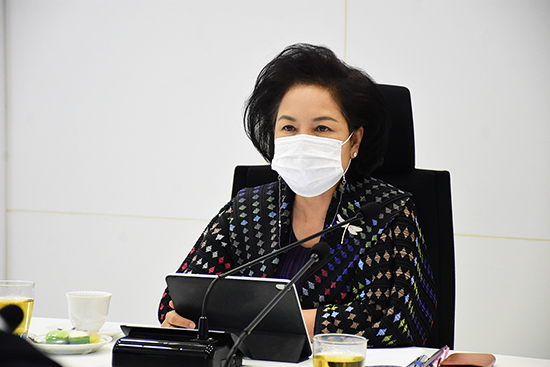 ผู้อำนวยการ สคร. มอบนโยบายในการดำเนินงานให้แก่ผู้บริหารระดับสูงและบุคลากรของ สคร.