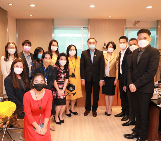 สคร. ร่วมอวยพรและขอพรปีใหม่ 2566 ผู้บริหารระดับสูงกระทรวงการคลัง