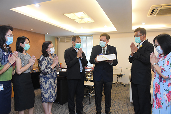 สคร. ร่วมอวยพรและขอพรปีใหม่ 2564 ผู้บริหารระดับสูงกระทรวงการคลัง