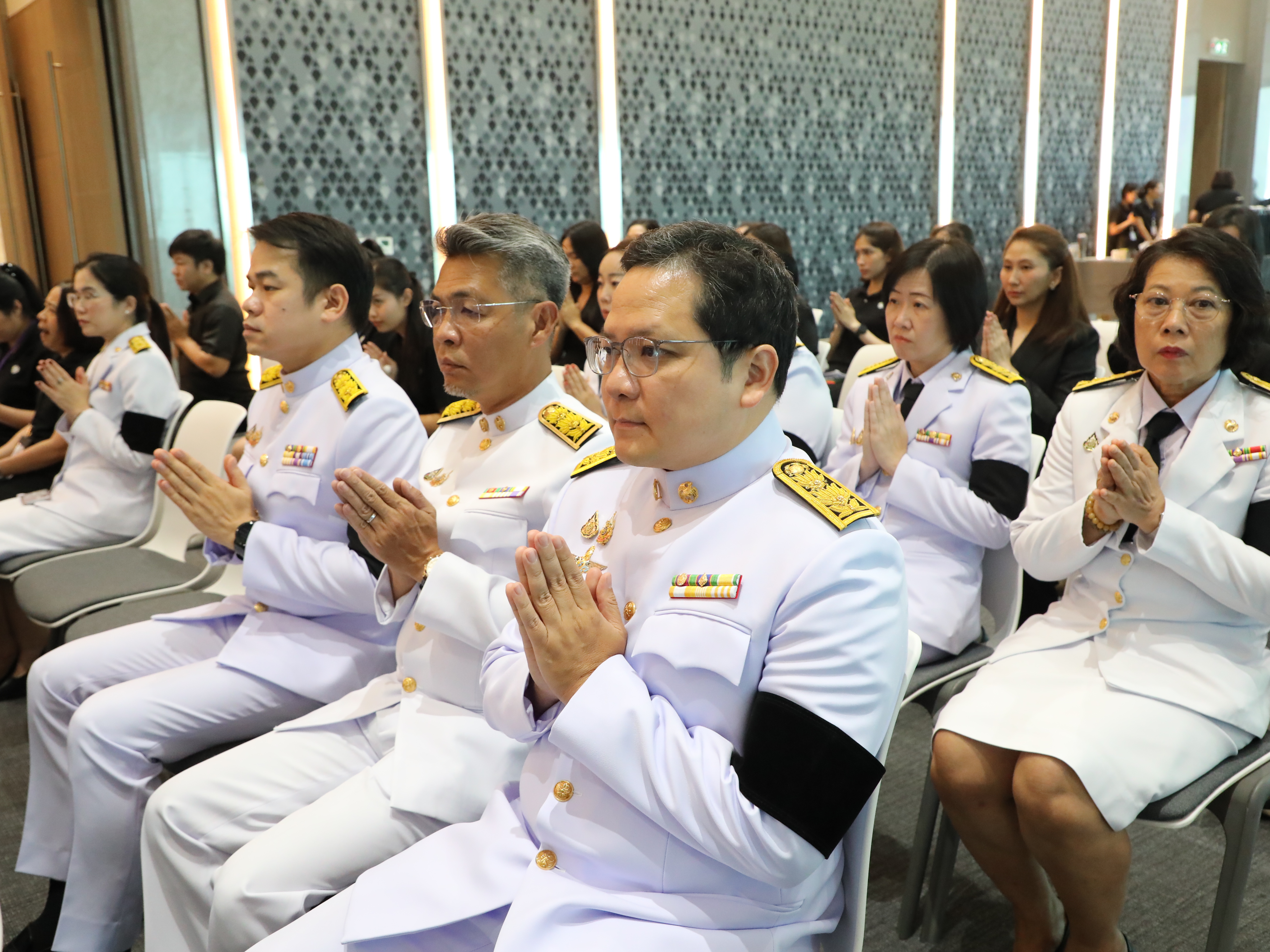 สำนักงานคณะกรรมการนโยบายรัฐวิสาหกิจ เข้าร่วมพิธีบำเพ็ญกุศลปัณรสมวาร (ครบ 15 วัน) เพื่ออุทิศถวายเป็นพระราชกุศลแด่สมเด็จพระเจ้าลูกเธอ เจ้าฟ้าพัชรกิติยาภา นเรนทิราเทพยวดี กรมหลวงราชสาริณีสิริพัชร มหาวัชรราชธิดา