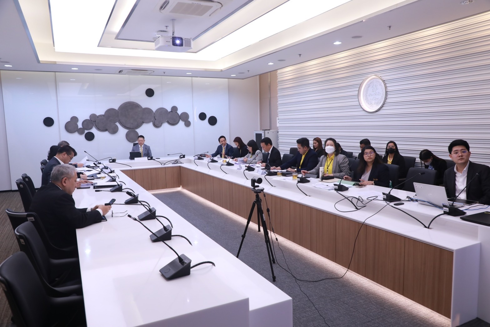 สำนักงานคณะกรรมการนโยบายรัฐวิสาหกิจ (สคร.) จัดการประชุมคณะกรรมการบริหารและพัฒนาหลักทรัพย์ของรัฐ ครั้งที่ 1/2567