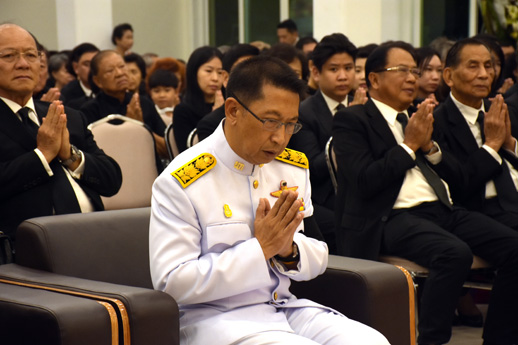 สคร. ร่วมเป็นเจ้าภาพงานสวดพระอภิธรรมศพ มารดา อดีต ผอ. สคร.
