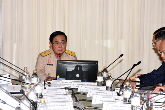 พลเอกประยุทธ์ จันทร์โอชา นายกรัฐมนตรี เป็นประธานการประชุม คนร. ครั้งที่ 3/2559