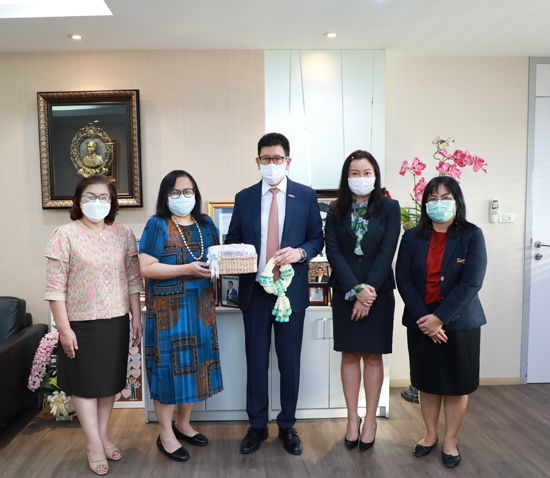 สคร. ร่วมอวยพรและขอพรปีใหม่ 2566 กรมสรรพสามิต  