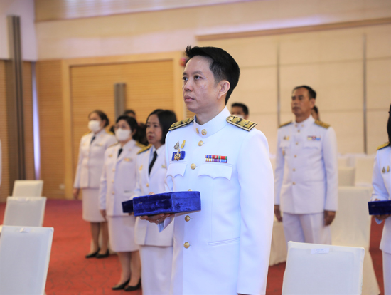 พิธีรับพระราชทานเครื่องราชอิสริยาภรณ์ชั้นสายสะพาย ประจำปี 2565 – 2566