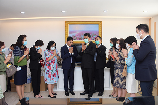 สคร. ร่วมอวยพรและขอพรปีใหม่ 2564 ผู้บริหารระดับสูงกระทรวงการคลัง