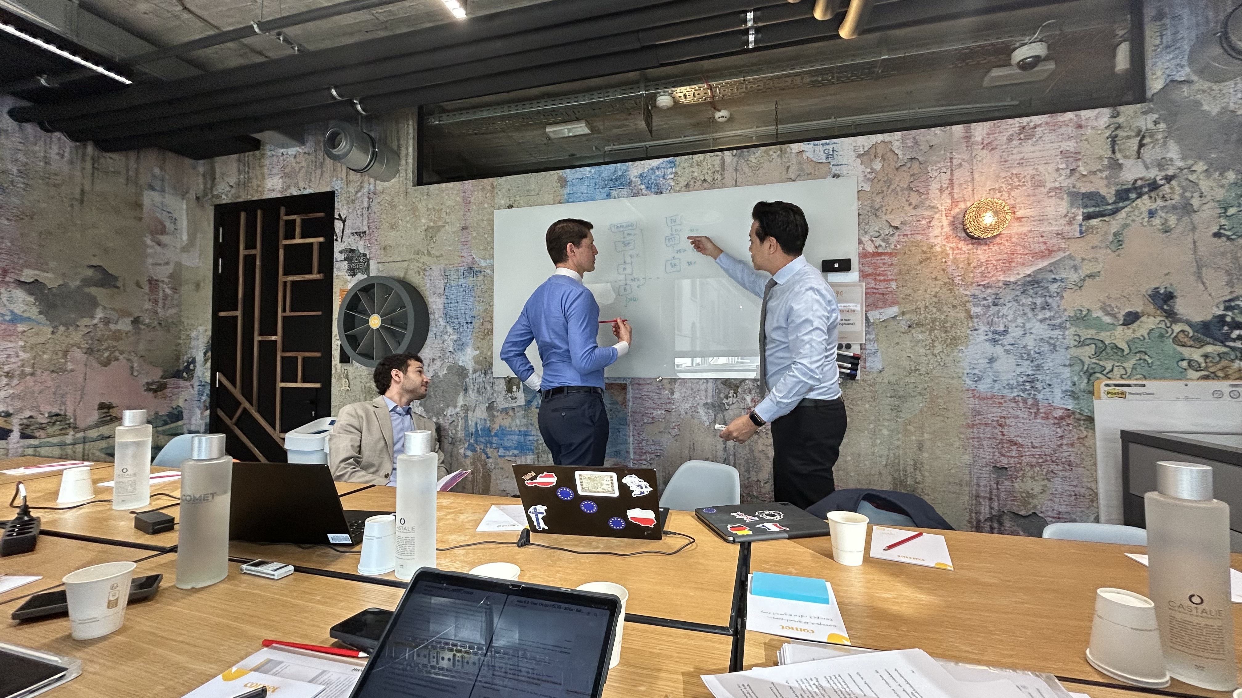 การประชุมเจรจาความตกลงการค้าเสรีระหว่างสหภาพยุโรปและไทย รอบที่ 5 (EU - Thailand Free Trade Agreement : FTA 5th round of negotiations) ในบทรัฐวิสาหกิจ เมื่อวันที่ 2 - 3 เมษายน 2568 ณ ราชอาณาจักรเบลเยียม