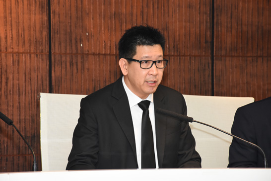 ผอ.สคร. แถลงผลการเบิกจ่ายงบลงทุนของรัฐวิสาหกิจ