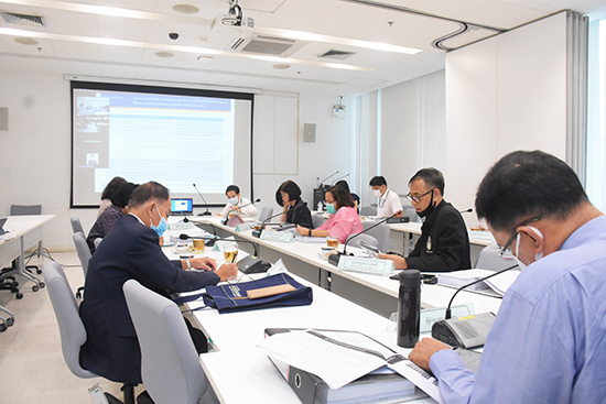 สคร.จัดการประชุมผ่านสื่ออิเล็กทรอนิกส์คณะกรรมการประเมินผลรัฐวิสาหกิจครั้งที่ 4/2563