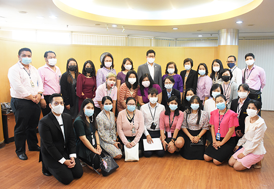 สคร. ร่วมอวยพรปีใหม่ 2564 อธิบดีกรมสรรพากร