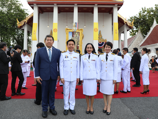 สคร. เข้าร่วมพิธีถวายผ้าพระกฐินพระราชทานกระทรวงการคลัง ประจำปี พ.ศ. 2566