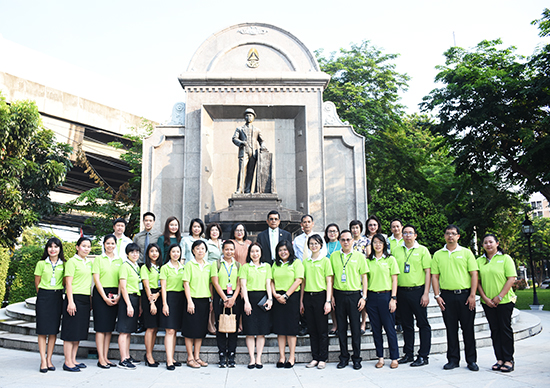 สักการะสิ่งศักดิ์สิทธิ์ประจำกระทรวงการคลัง เนื่องในวันคล้ายวันสถาปนา สคร. ครบรอบ 17 ปี