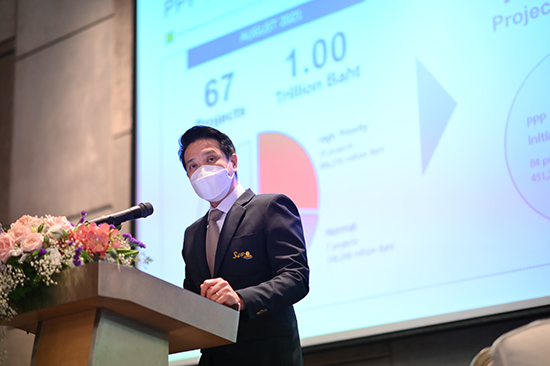 สคร. ร่วมเป็นเจ้าภาพจัดการประชุมนานาชาติ Seventh Meeting of the Infrastructure Financing and PPP Network of Asia and the Pacific ร่วมกับ UNESCAP และ CPPPC ในหัวข้อ Infrastructure Development through PPP in the Post - COVID Era