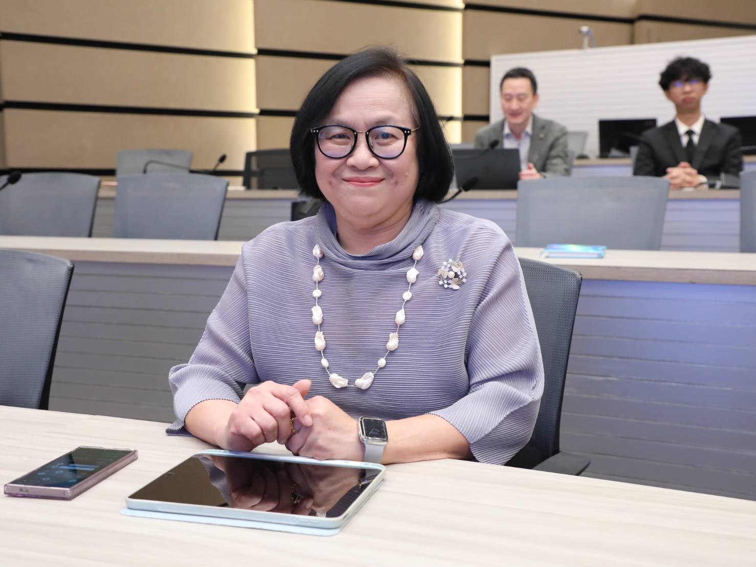 สำนักงานคณะกรรมการนโยบายรัฐวิสาหกิจ เข้าเยี่ยมชมและศึกษาดูงานกระบวนการประเมินผลคะแนนจากการประเมินการดำเนินงานด้านสิ่งแวดล้อม สังคม และบรรษัทภิบาล (FTSE RUSSELL ESG SCORES) ของตลาดหลักทรัพย์แห่งประเทศไทย