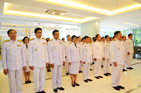 สคร. ร่วมพิธีลงนามถวายพระพรสมเด็จพระนางเจ้า ฯ พระบรมราชินี