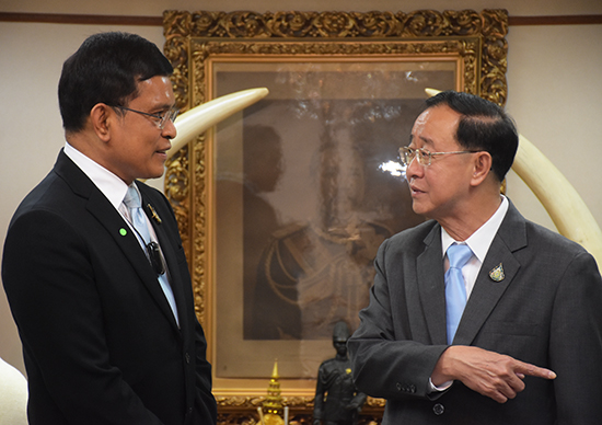 สคร. ร่วมแสดงความยินดีกับรัฐมนตรีว่าการกระทรวงการคลังเนื่องในโอกาสเข้ารับตำแหน่งใหม่