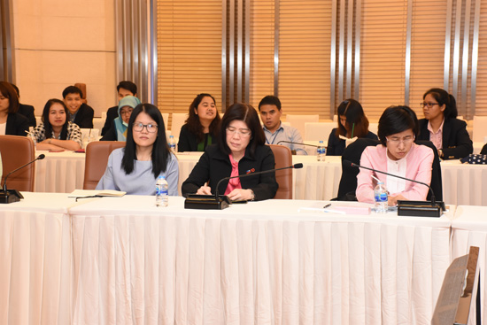 บรรยากาศการสัมมนาแผนพัฒนาฯ ฉบับที่ 12 กับทิศทางรัฐวิสาหกิจ