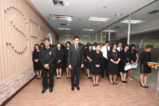 สคร. ลงนามถวายอาลัยพระบาทสมเด็จพระปรมินทรมหาภูมิพลอดุลยเดช