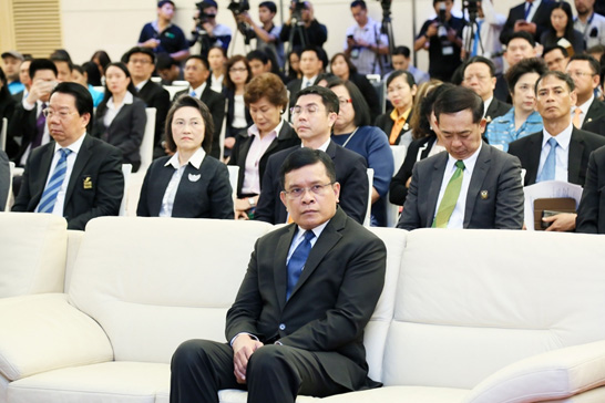 สคร. จัดพิธีลงนามบันทึกข้อตกลงความร่วมมือการบูรณาการข้อมูลด้านการเงิน-สาธารณูปการ