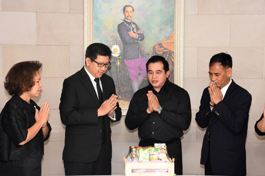  สคร. ร่วมอวยพรปีใหม่ 2560 แด่นายสมชัย สัจจพงษ์ ปลัดกระทรวงการคลัง