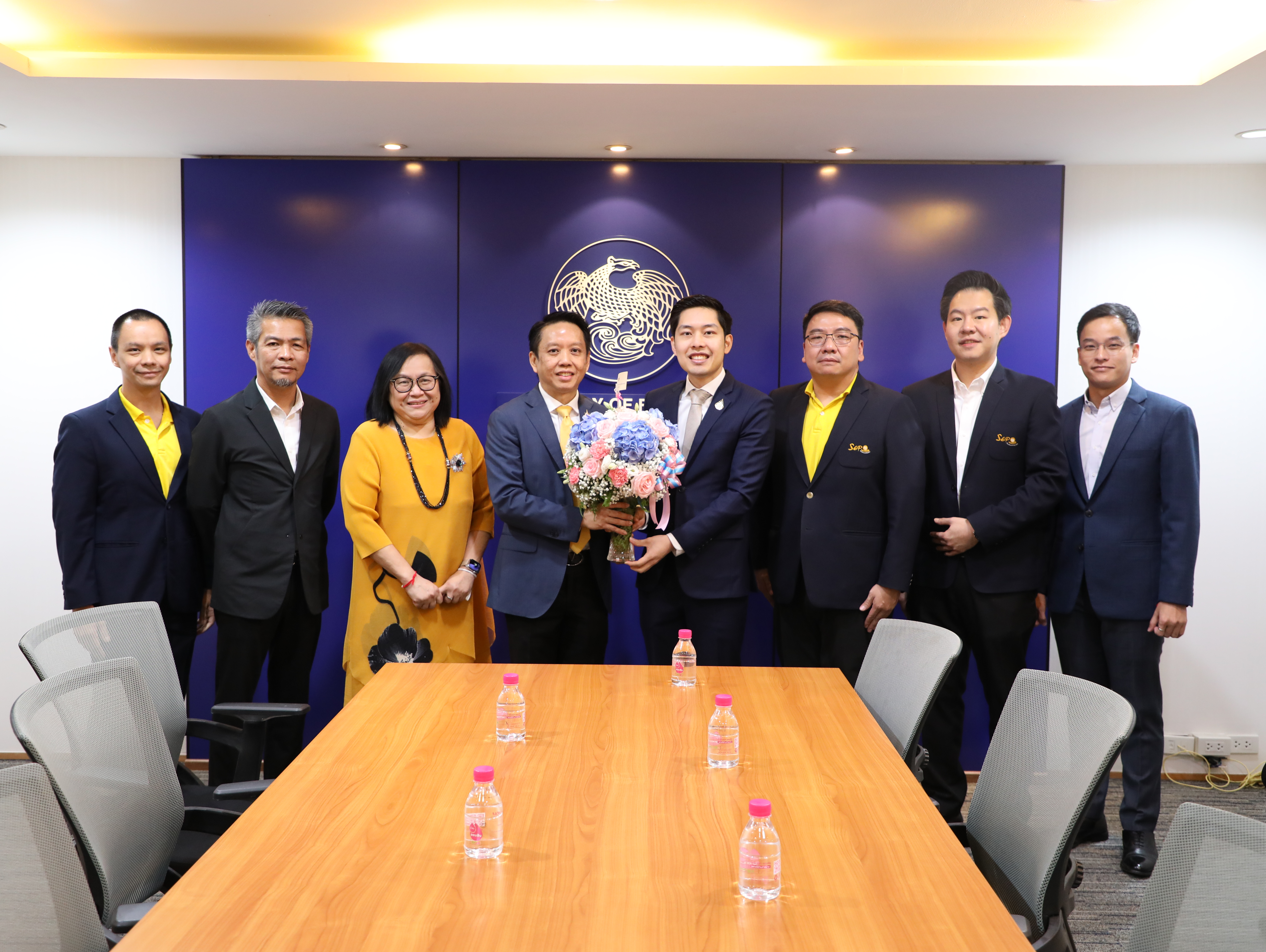 สำนักงานคณะกรรมการนโยบายรัฐวิสาหกิจ (สคร.) เข้าร่วมแสดงความยินดีกับ นายธนรัช จงสุทธานามณี เลขานุการรัฐมนตรีว่าการกระทรวงการคลัง