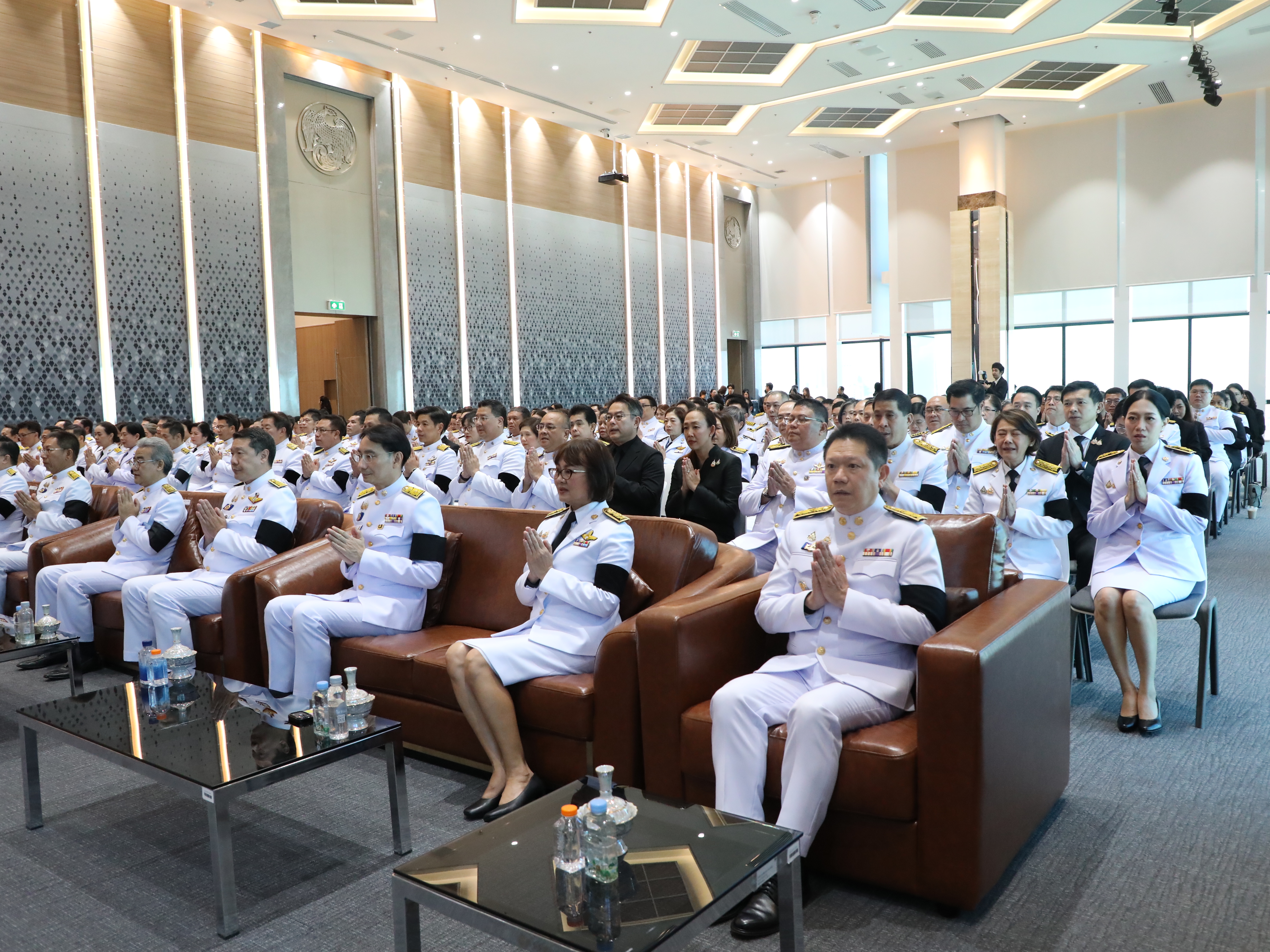 สำนักงานคณะกรรมการนโยบายรัฐวิสาหกิจ เข้าร่วมพิธีบำเพ็ญกุศลปัณรสมวาร (ครบ 15 วัน) เพื่ออุทิศถวายเป็นพระราชกุศลแด่สมเด็จพระเจ้าลูกเธอ เจ้าฟ้าพัชรกิติยาภา นเรนทิราเทพยวดี กรมหลวงราชสาริณีสิริพัชร มหาวัชรราชธิดา