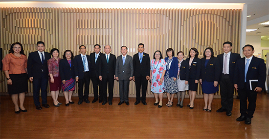 รัฐมนตรีว่าการกระทรวงการคลังพร้อมคณะเข้าตรวจเยี่ยม สคร.