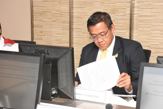 สคร. จัดประชุมคณะทำงานกำกับติดตามการพัฒนาที่ดินที่ไม่ได้ใช้เพื่อการเดินรถของ รฟท.  สำนักงานคณะกรรมการนโยบายรัฐวิสาหกิจ (สคร.)