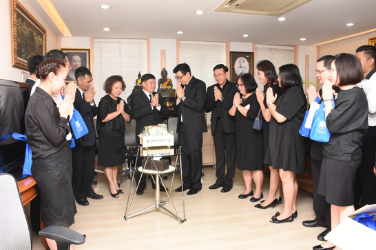 สคร. ร่วมอวยพรปีใหม่ 2560 แด่นายอำนวย ปรีมนวงศ์ รองปลัดกระทรวงการคลัง