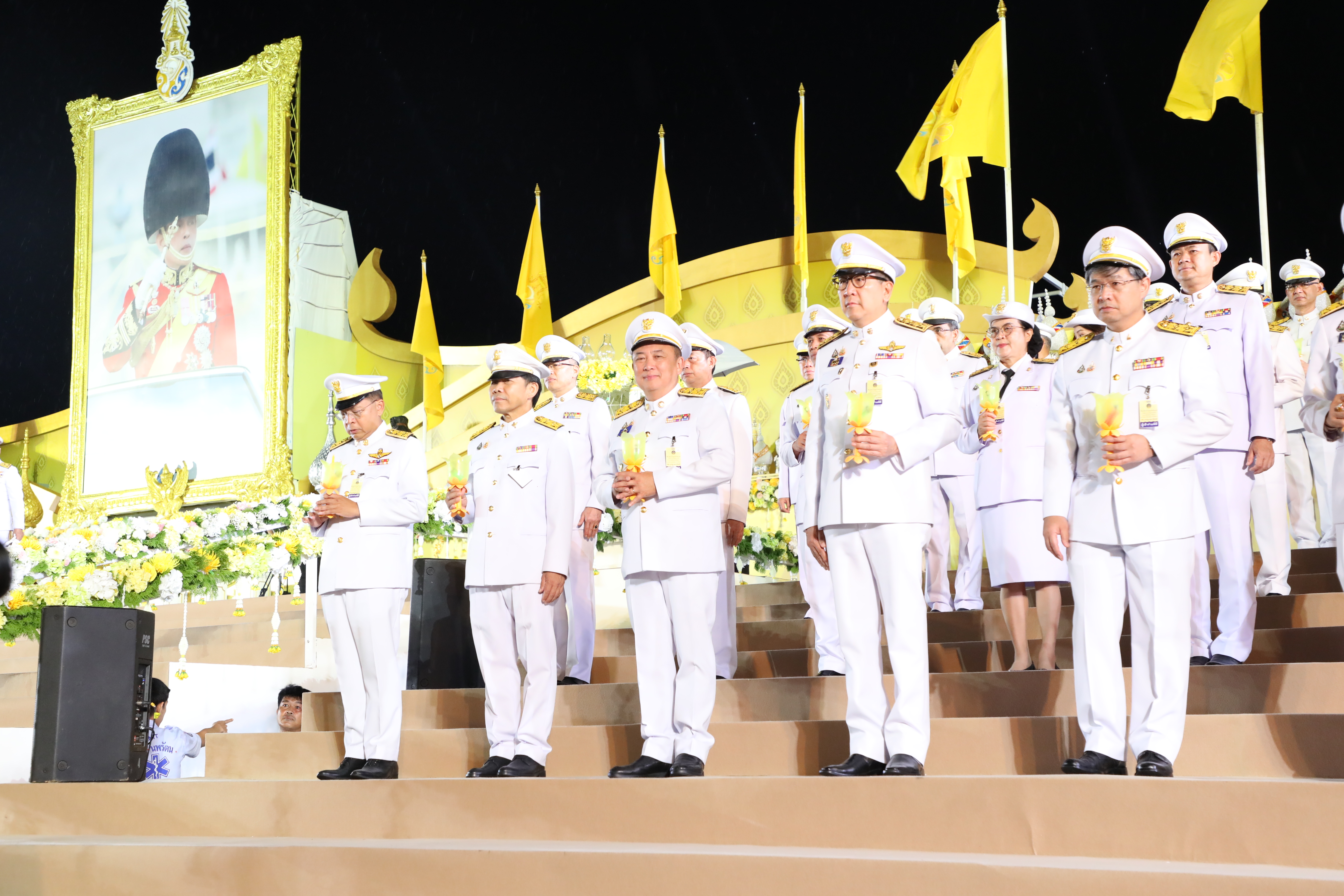 สำนักงานคณะกรรมการนโยบายรัฐวิสาหกิจ เข้าร่วมพิธีจุดเทียนถวายพระพรชัยมงคล เนื่องในโอกาสวันเฉลิมพระชนมพรรษาพระบาทสมเด็จพระเจ้าอยู่หัว 28 กรกฎาคม 2568        