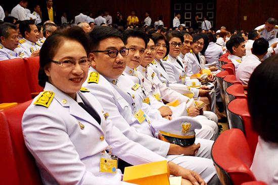 สคร. ร่วมพิธีถวายสัตย์ปฏิญาณเพื่อเป็นข้าราชการที่ดีและพลังของแผ่นดิน