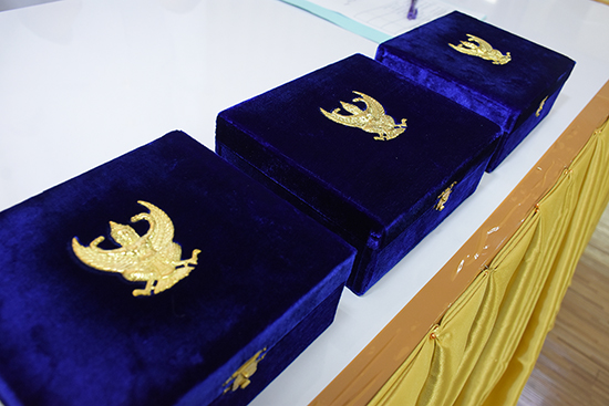 สคร. จัดพิธีรับพระราชทานเครื่องราชอิสริยาภรณ์ชั้นสายสะพาย ประจำปี 2564