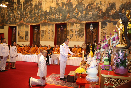 สคร. เข้าร่วมพิธีถวายผ้าพระกฐินพระราชทานกระทรวงการคลัง ประจำปี พ.ศ. 2566