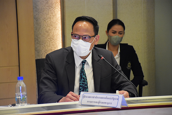 สคร. จัดการประชุมคณะกรรมการพิจารณาโครงการสลากการกุศล ครั้งที่ 1/2565