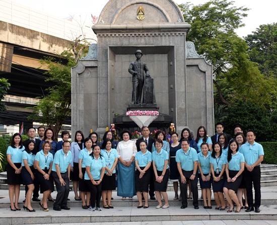 สักการะสิ่งศักดิ์ประจำกระทรวงการคลัง เนื่องในวันคล้ายวันสถาปนา สคร. ครบรอบ 16 ปี 