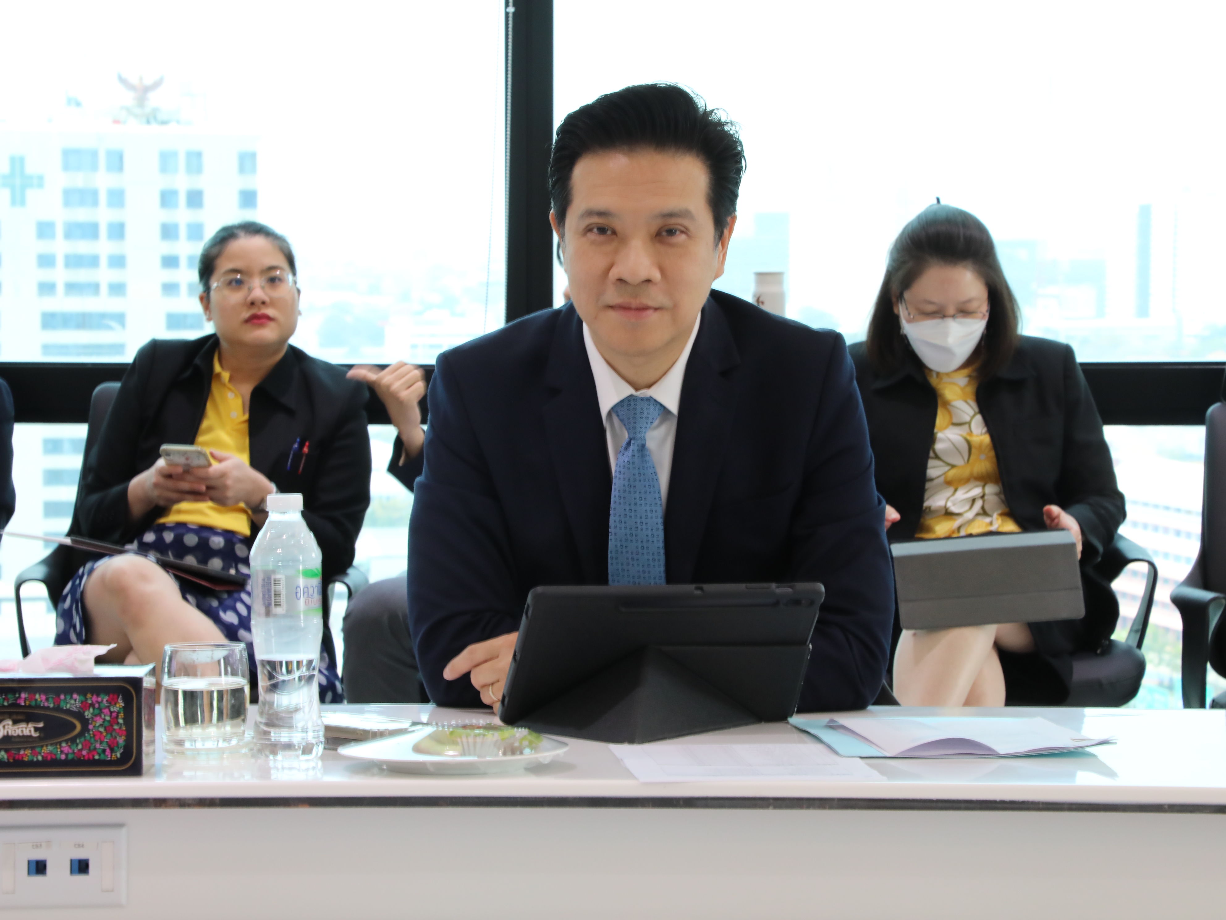 สถาบันส่งเสริมการบริหารกิจการบ้านเมืองที่ดี สำนักงาน ก.พ.ร. นำ นปร. รุ่นที่ 17 ศึกษาดูงานและรับฟังนโยบายการบริหารงานตามภารกิจของสำนักงานคณะกรรมการนโยบายรัฐวิสาหกิจ