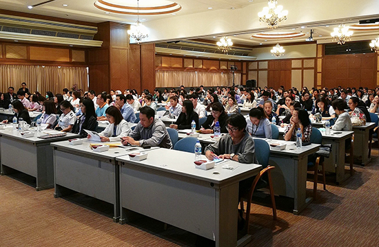 สคร. จัดประชุมชี้แจงหลักเกณฑ์การประเมินผลการดำเนินงาน การนำส่งข้อมูลเข้าระบบ GFMIS-SOE
