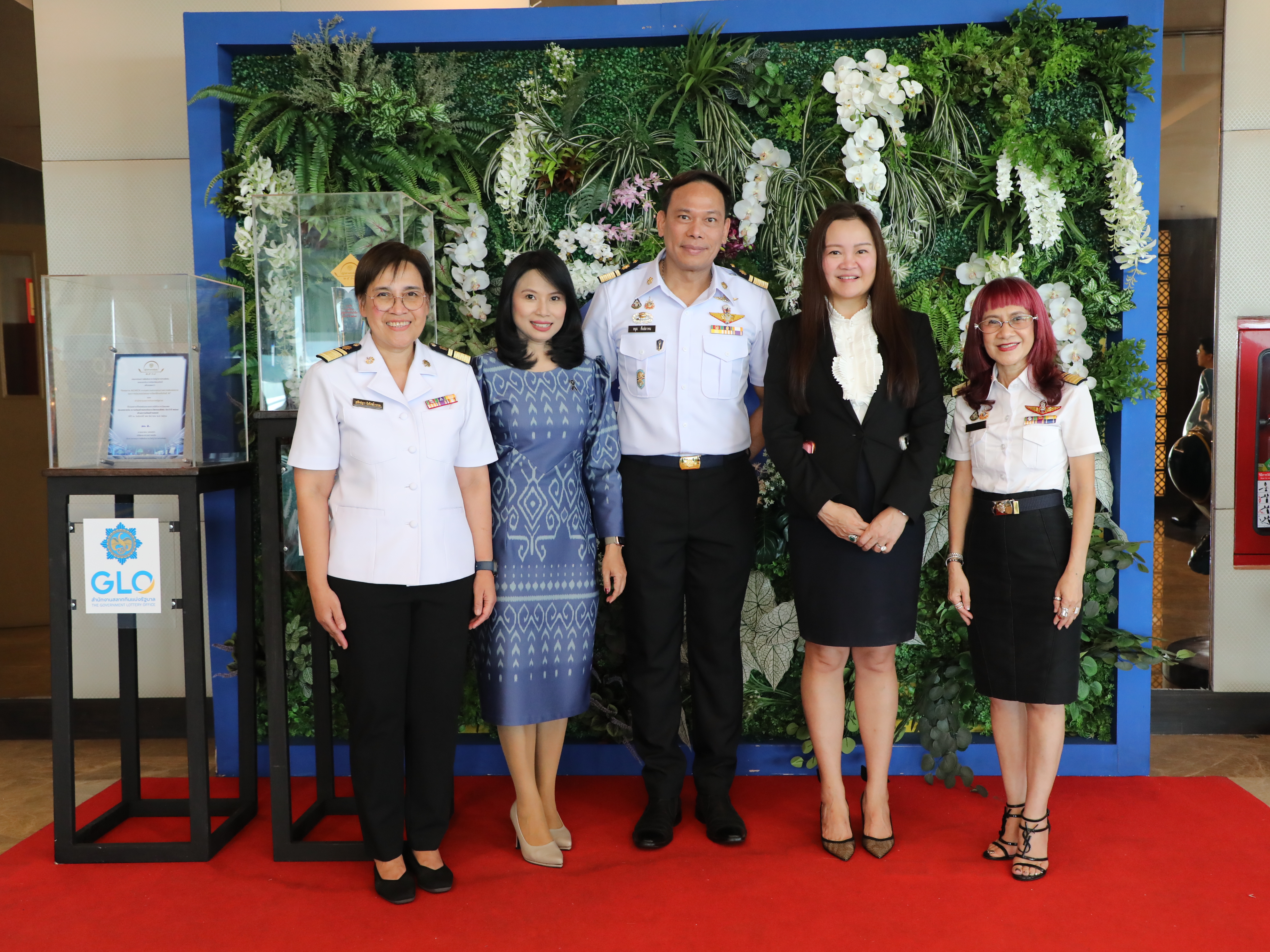 สำนักงานคณะกรรมการนโยบายรัฐวิสาหกิจ ร่วมแสดงความยินดีเนื่องในโอกาสวันคล้ายวันสถาปนาสำนักงานสลากกินแบ่งรัฐบาล ครบรอบ 87 ปี