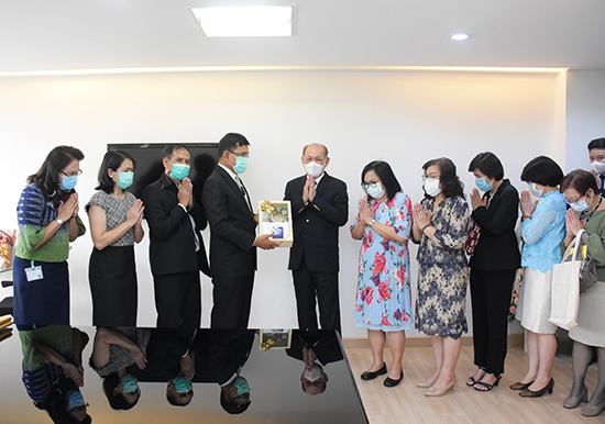 สคร. ร่วมอวยพรและขอพรปีใหม่ 2564 ผู้บริหารระดับสูงกระทรวงการคลัง
